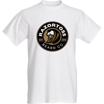 TSHIRT - White - Razortoss Beard Company